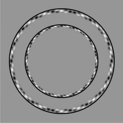 Illusion optique  - Cercles parfaits ou déformés?