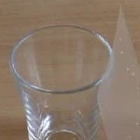 Expérience scientifique: Retourner un verre d'eau sans le vider