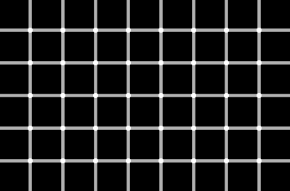 Illusion optique - Points noir