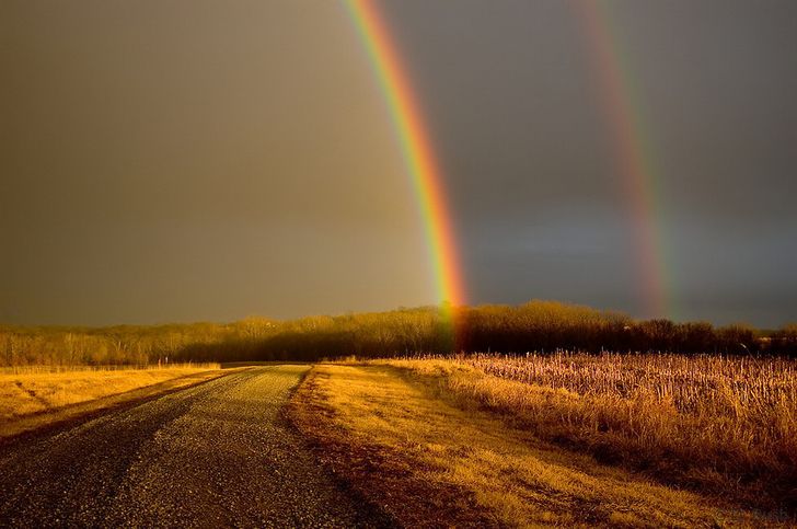 Arc-en-ciel double