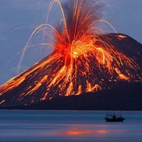 Comment se forme une éruption volcanique?